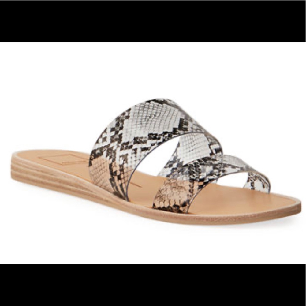 New Dolce Vita Snake Print Sandal